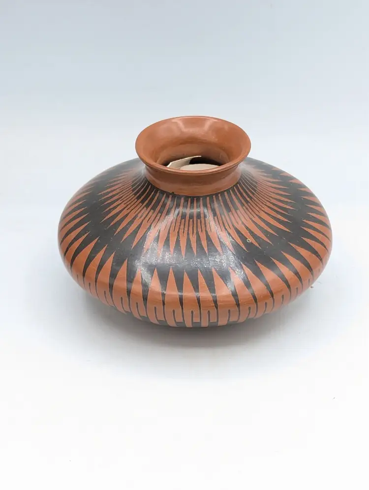 Vintage Mata Ortiz Mexico Pottery Vase Signed Jorge Ponce