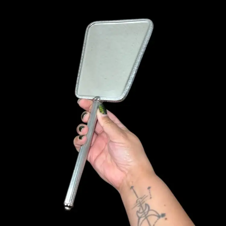 Art Deco Vanity Hand-held Mirror