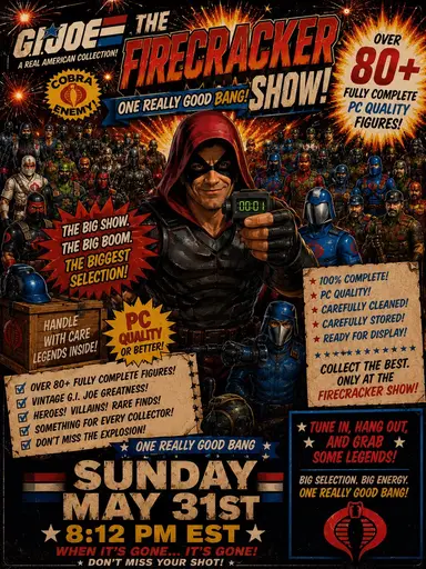 C4Z Presents The GI Joe Firecracker Show!