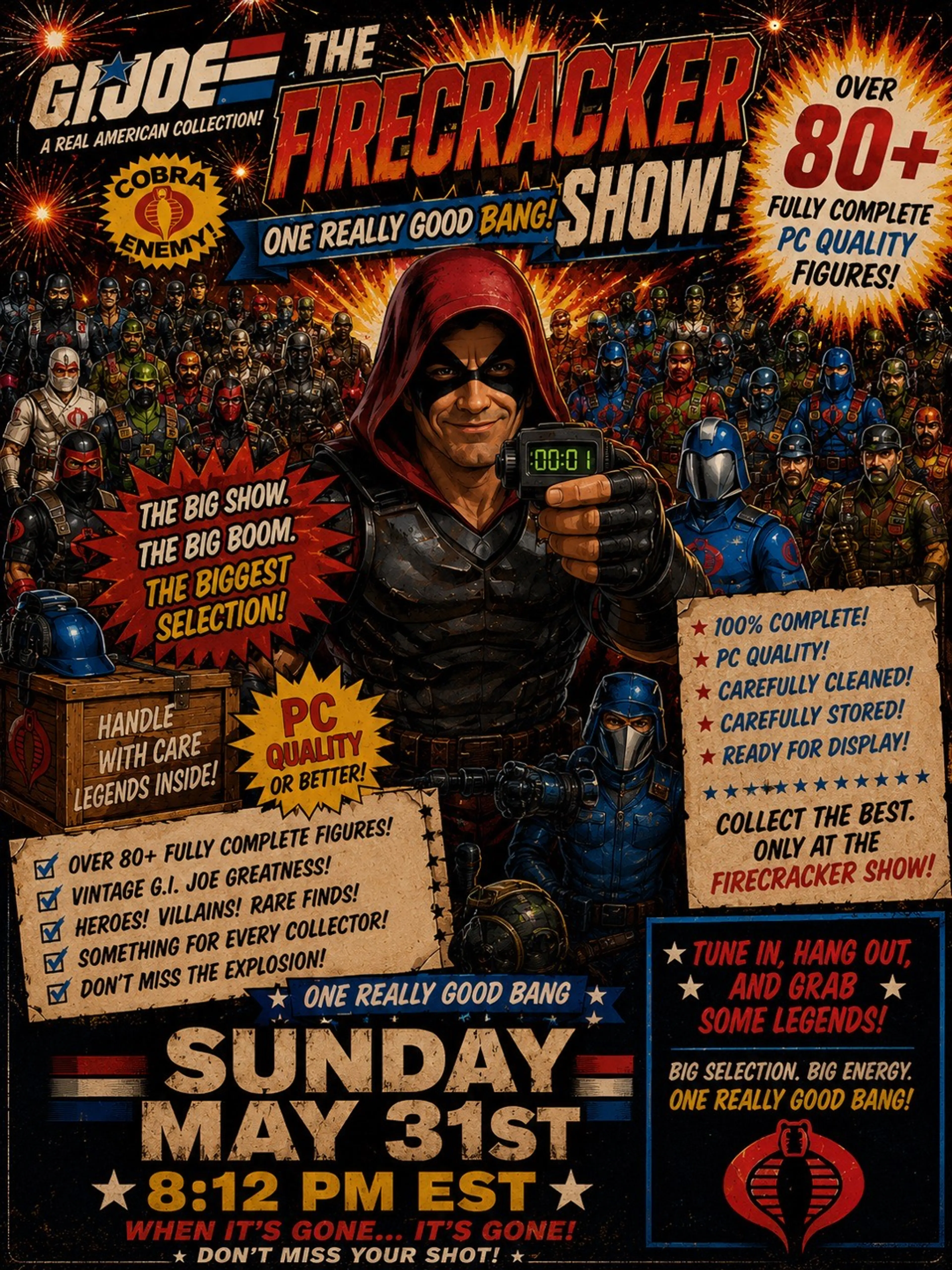 C4Z Presents The GI Joe Firecracker Show!