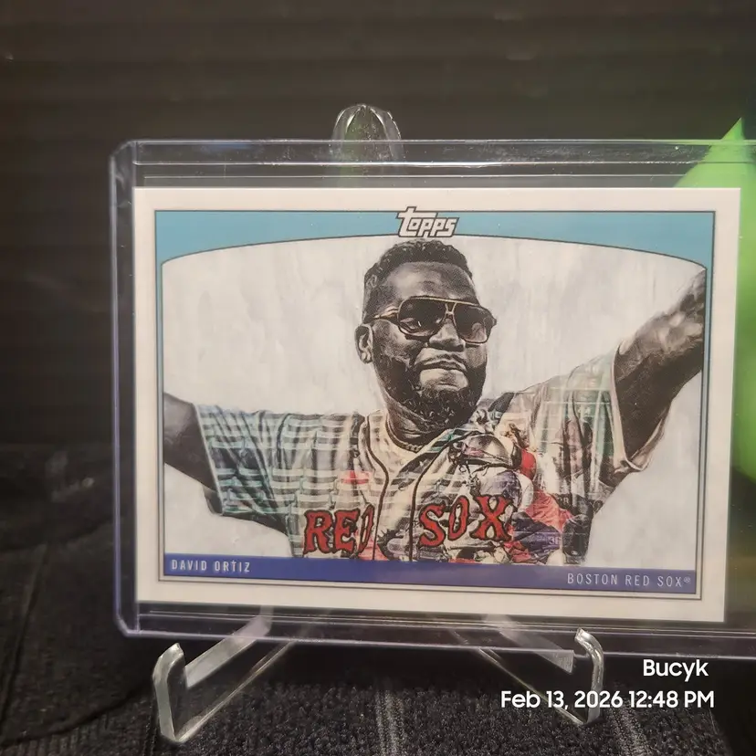 2022 Topps x Lauren Taylor - David Ortiz Boston Red Sox
