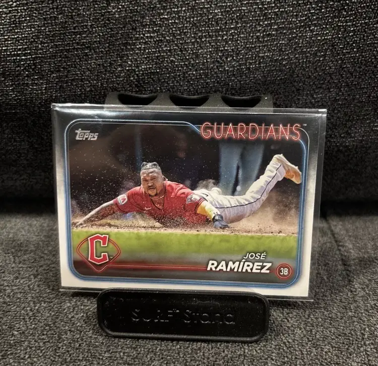 2024 Topps Series 1 #114 Jose Ramírez  Cleveland Guardians Baseball Card
