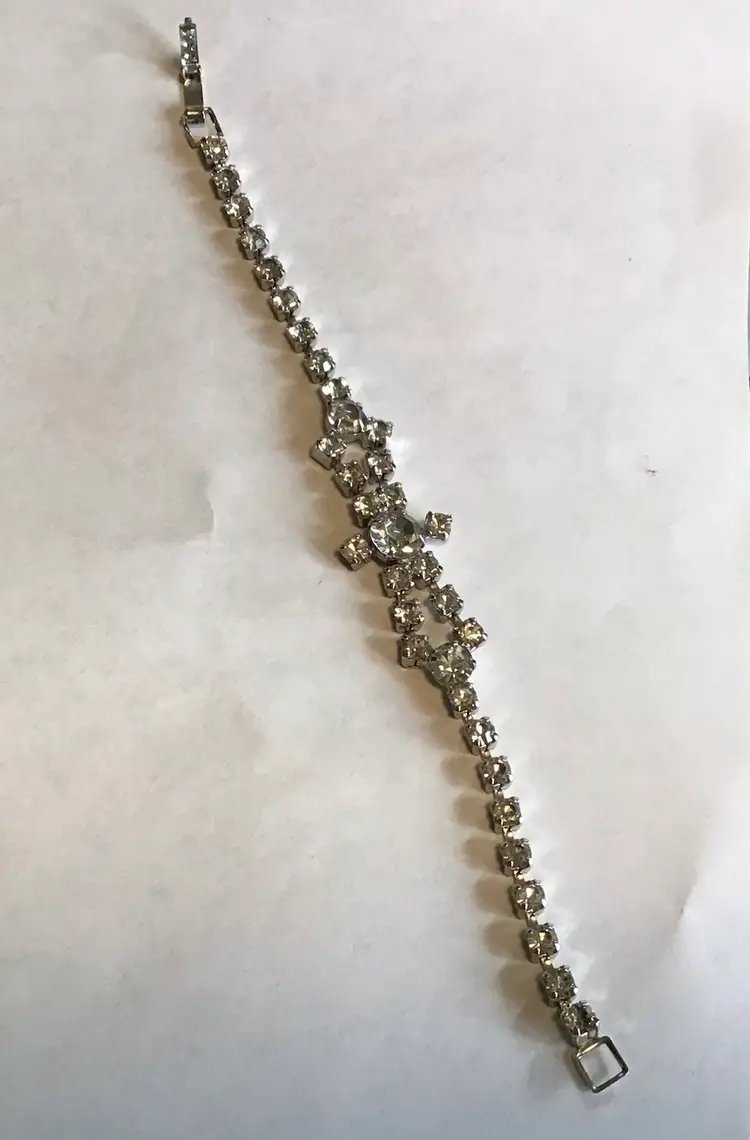 Vintage Rhinestone Bracelet