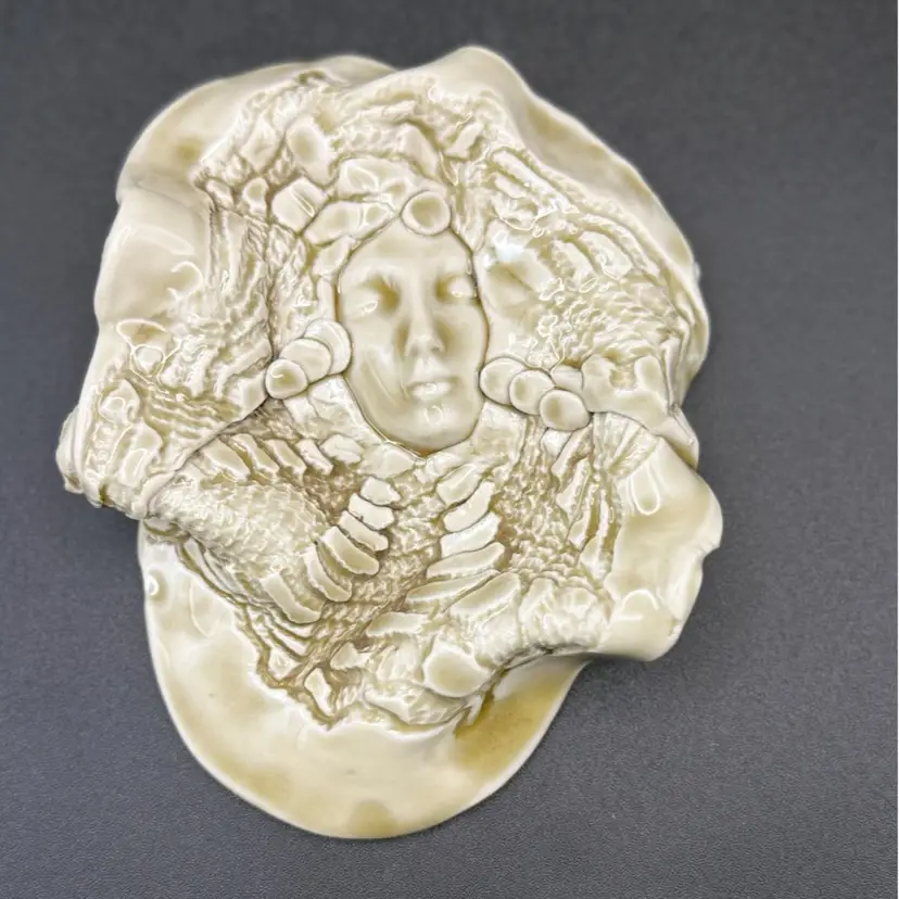 Original Art Pottery Wall Hanging Sculpture