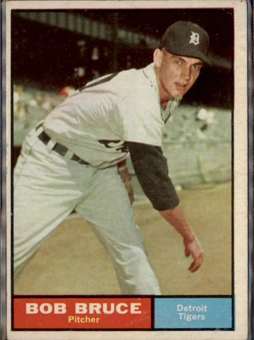 1961 Topps #83 Bob Bruce - ( ) - Detroit Tigers