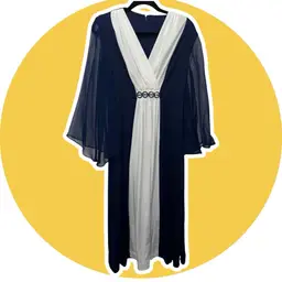 Vtg. 1970s Grecian Style Maxi Dress