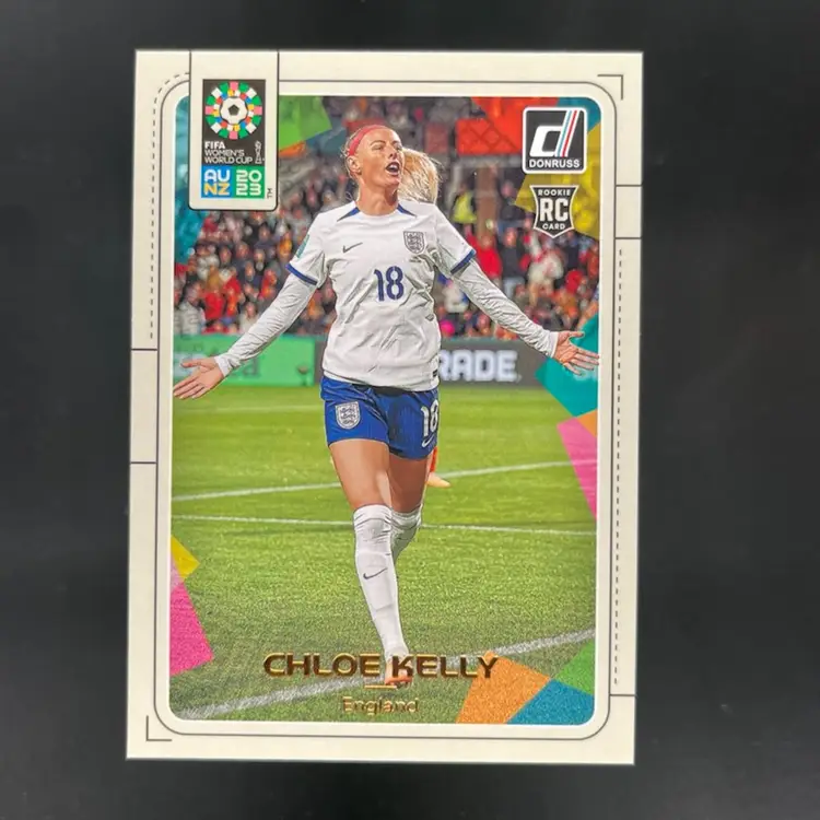 Chloe Kelly 2023 Panini Donruss Womens World Cup #206 SP England Soccer Card