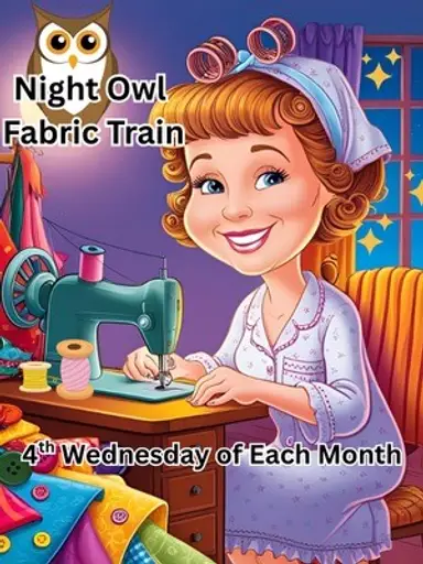 Night Owl Fabric Train