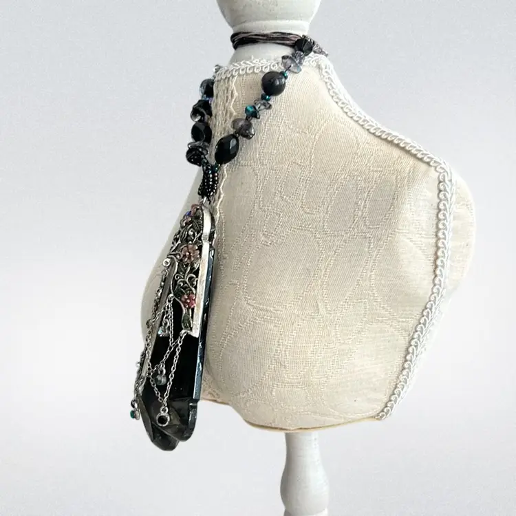 Smoky Quartz Necklace - Possibly Kirks Folly