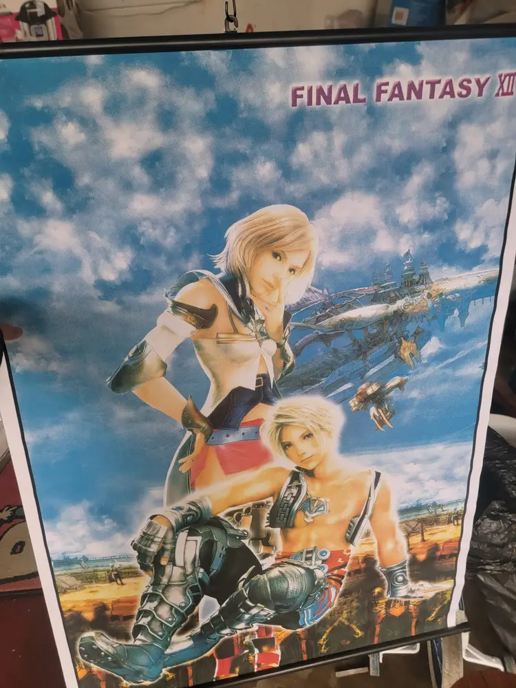 Final Fantasy X-2 Limited Ed. Wall Scroll