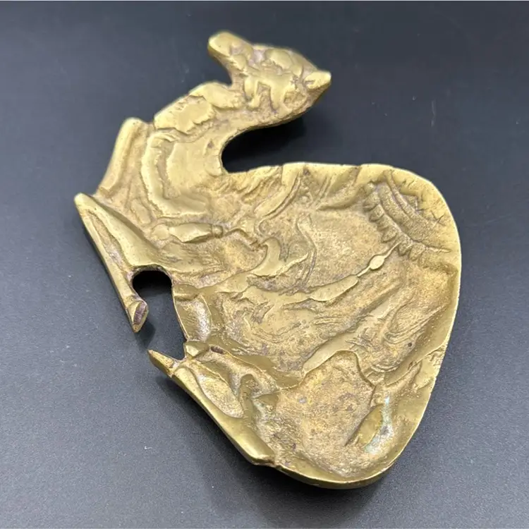 Brass Camel Trinket Dish