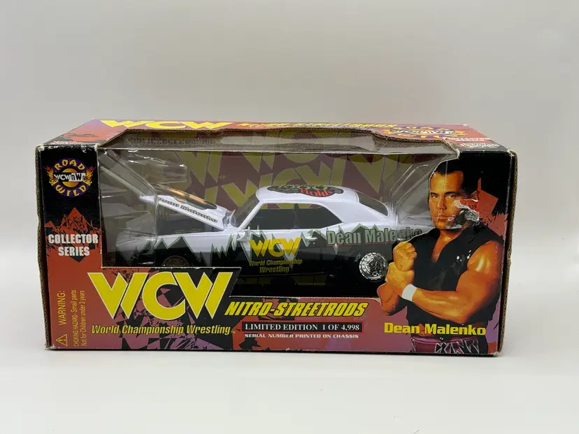 WCW Nitro-Street Rods Dean Malenko 1/24 Limited Edition #229 of 4,998 Camaro NIP