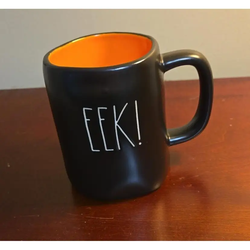 Rae Dunn EEK Halloween Coffee Mug