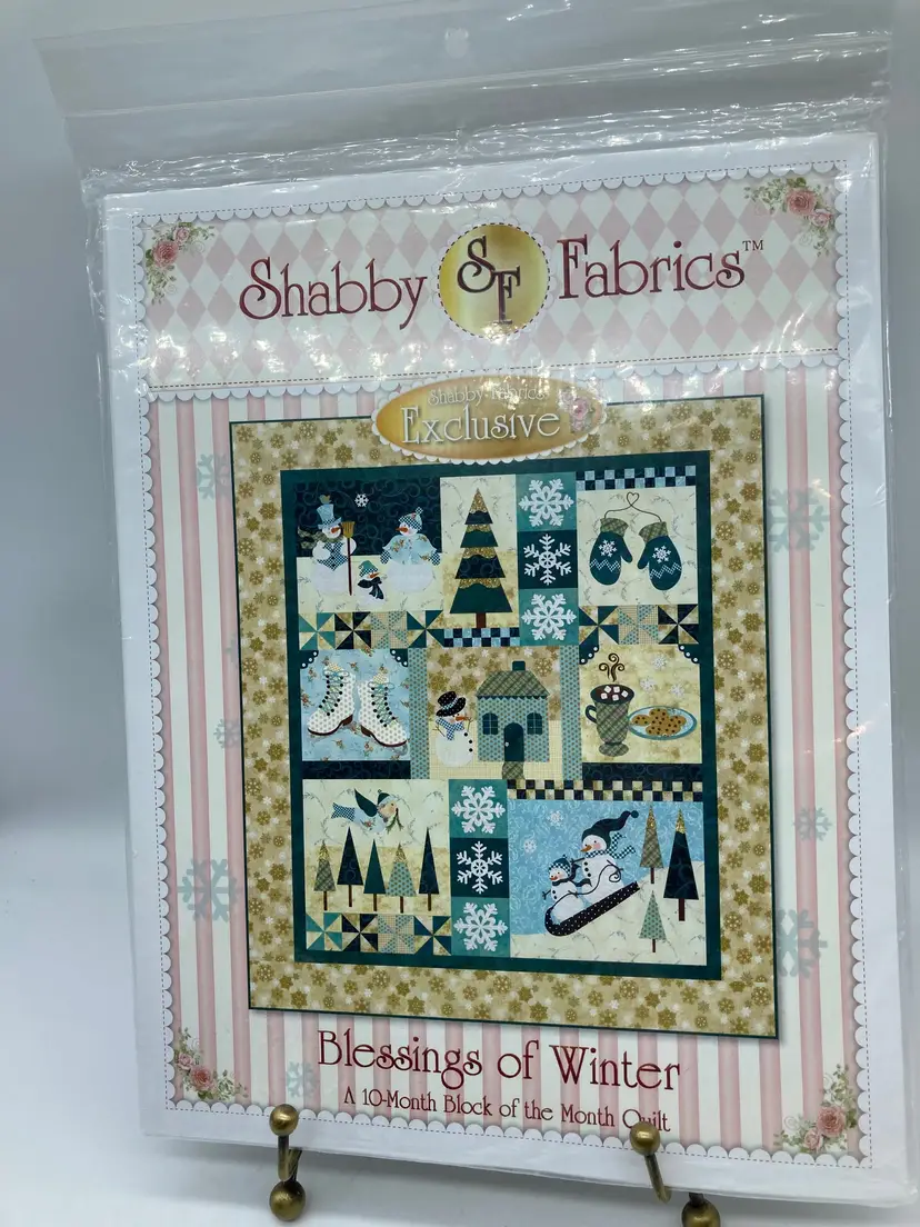 SF 48580 'Blessings Of Winter' BOM/10 Quilt Pattern