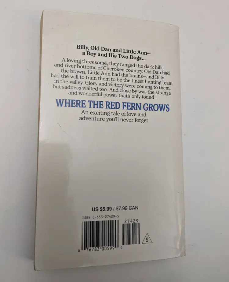 Where The Red Fern Grows - Wilson Rawls (Paperback)