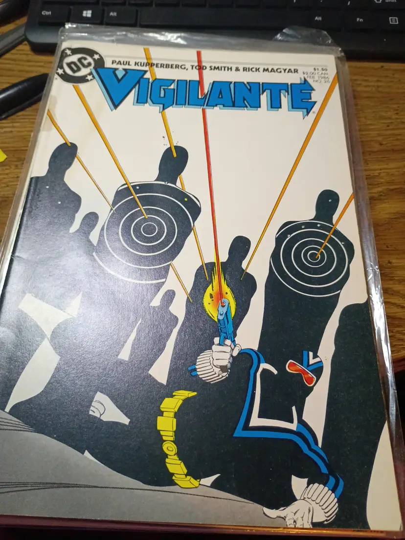 DC Vigilante Comic Issue