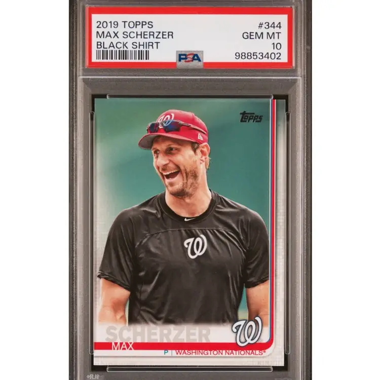 Max scherzer SP Psa 10