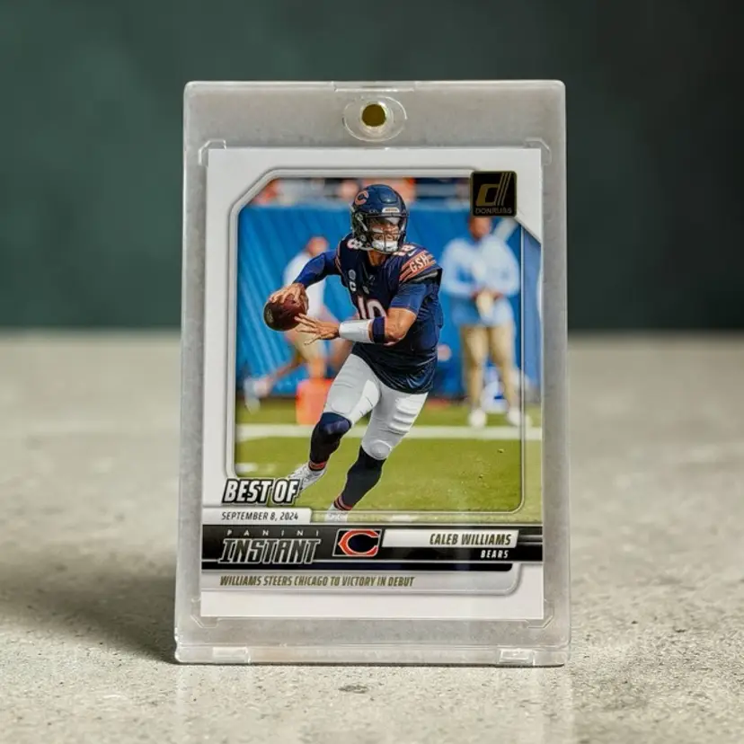 2025 Donruss Caleb Williams Best of Instant #INS-CWS