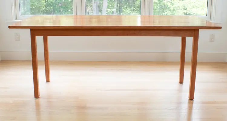 MID CENTURY MODERN INSPIRED DINING ROOM TABLE