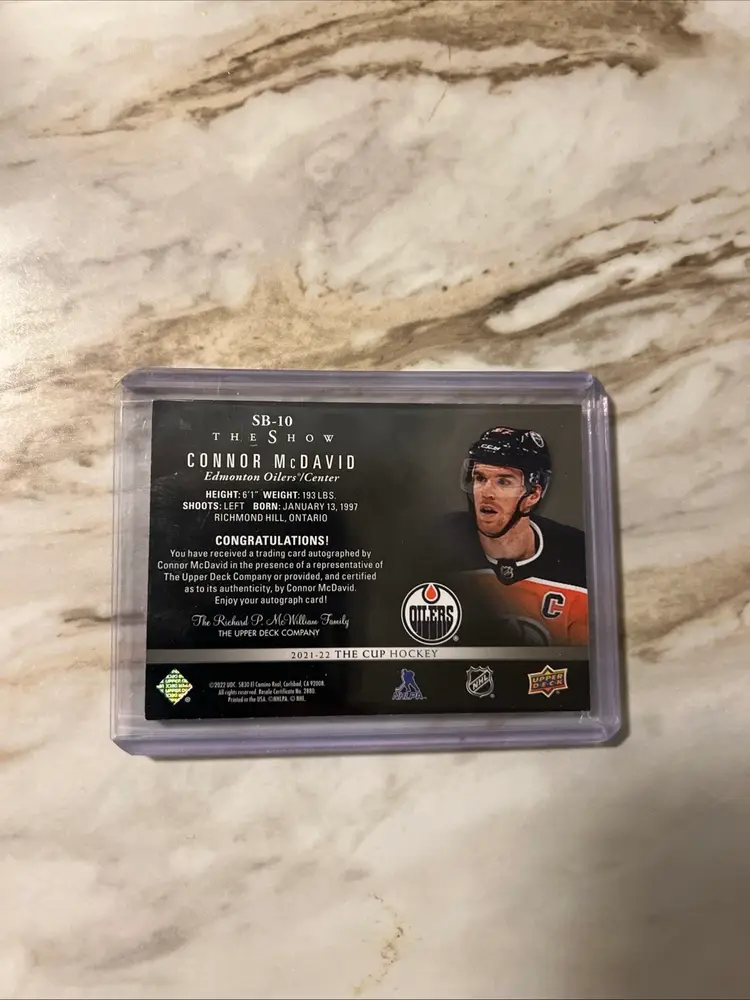 Mcjesus  The Show Missing Auto 21/22 The Cup