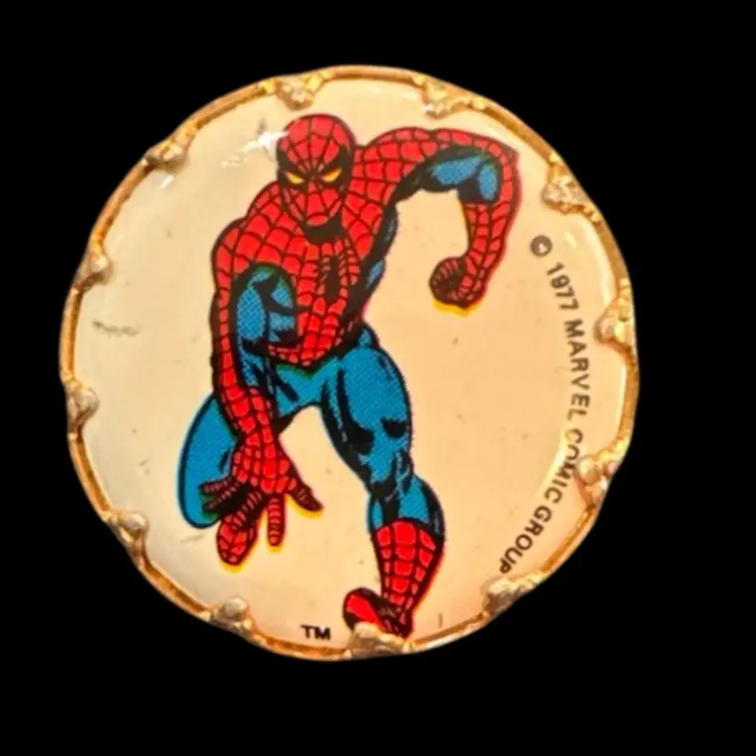 1977 Marvel Comics Spider-Man Pin