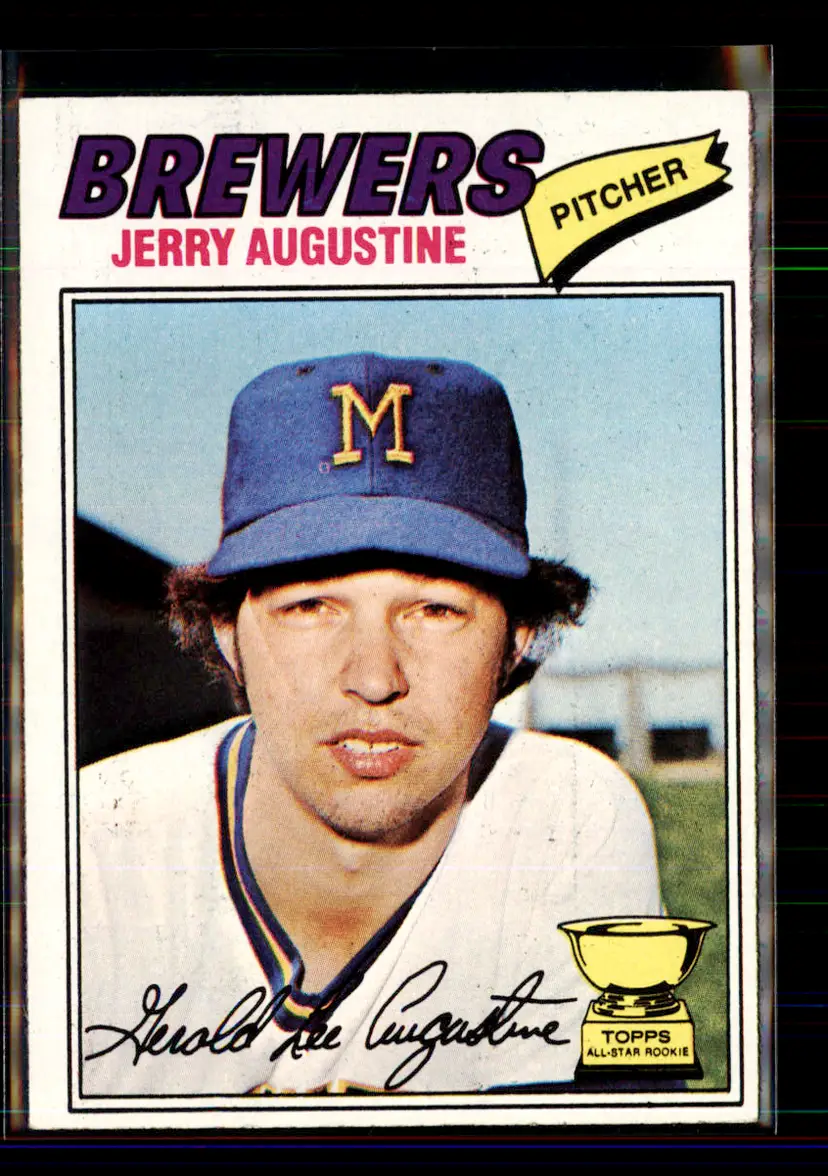 Jerry Augustine 1977 Topps #577 - (144) - Milwaukee Brewers