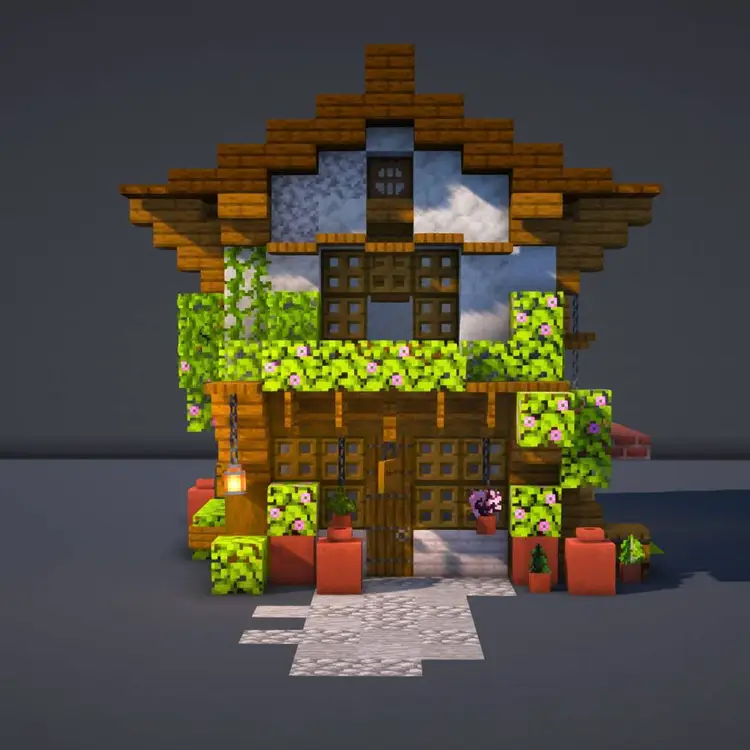 Minecraft Japanese Bookstore