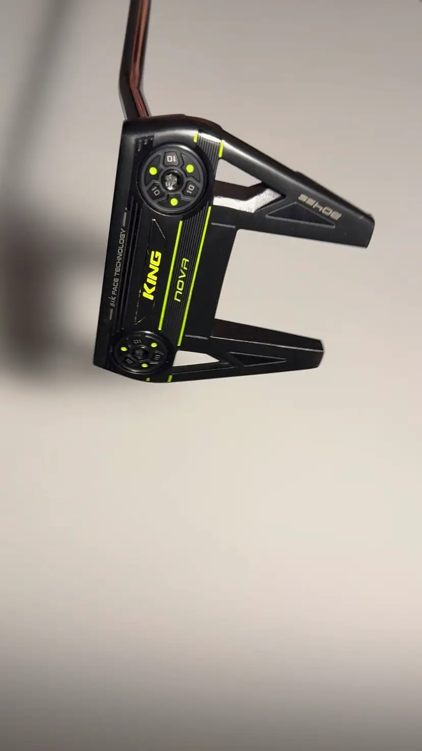 Cobra King Vintage Nova Putter 35 Inches Steel Shaft Right Hand Flat Cat Grip