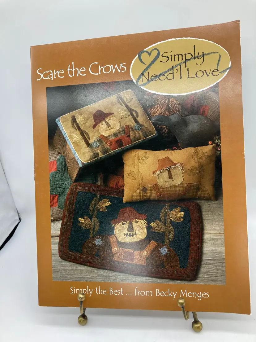 Scare the Crows Sewing Booklet by Simply Need'l Love, Becky Menges
