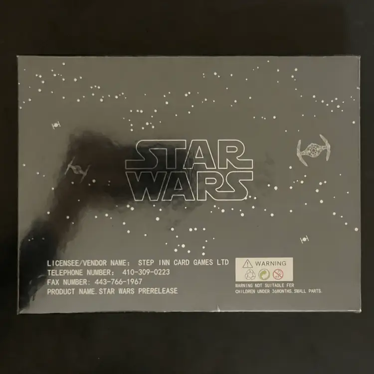 Star Wars Prerelease Art Cards - Sealed Box - China Product