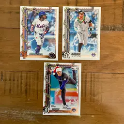 Topps Holiday Short Print Lot: Luisangel Acuna, Aaron Judge, Tarik Skubal
