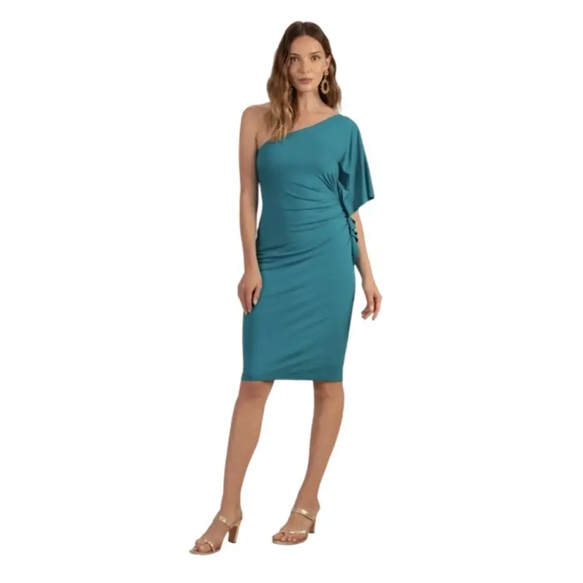 NWT TRINA TURK RATIO DRESS Women’s Dress Sz S Teal Green/Blue Sexy Elegant