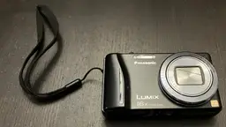 Panasonic Lumix DMC-ZS8 Black Digital Camera with Battery Pack - READ
