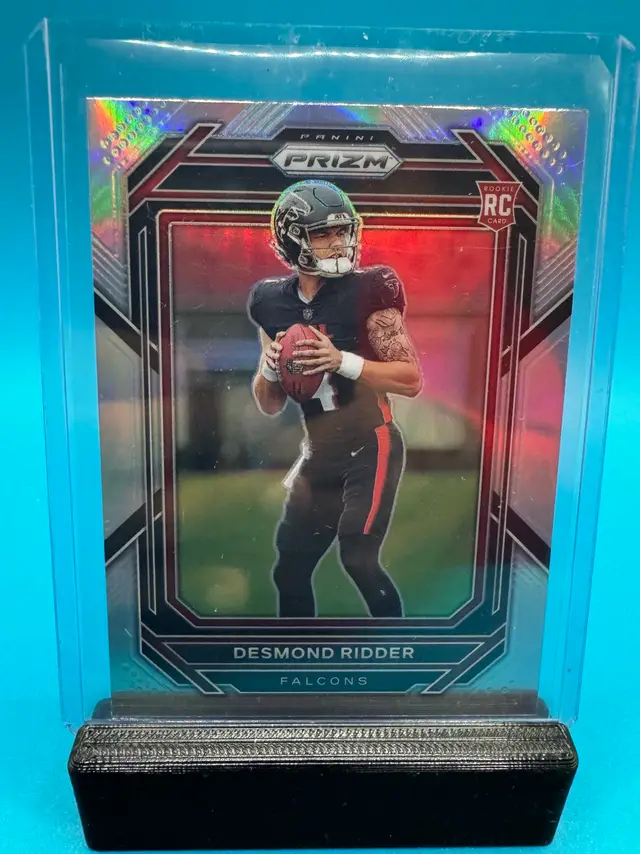 Desmond Ridder Prizm Silver RC Atlanta Falcons