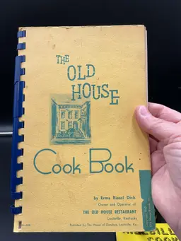 2 cookbooks: The Old House and Hillbilly Cookin’.