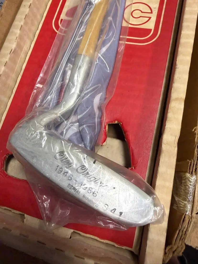 Beautiful Otey Crisman “The Original “ Limited Edition Putter. All New In Plastic And Original Packaging And Thank You Letter