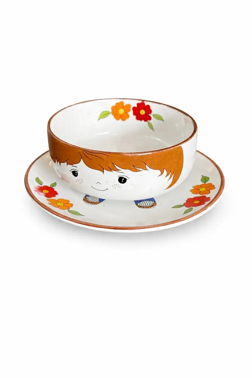 Vintage Interpur Child’s Stacking Bowl Set