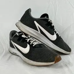 Nike Downshifter Running Shoes Black White Mens 11 Sneaker Trainer Athletic
