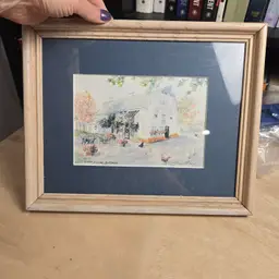 Dorian Lee Remine Watercolors Jones Farm 2001