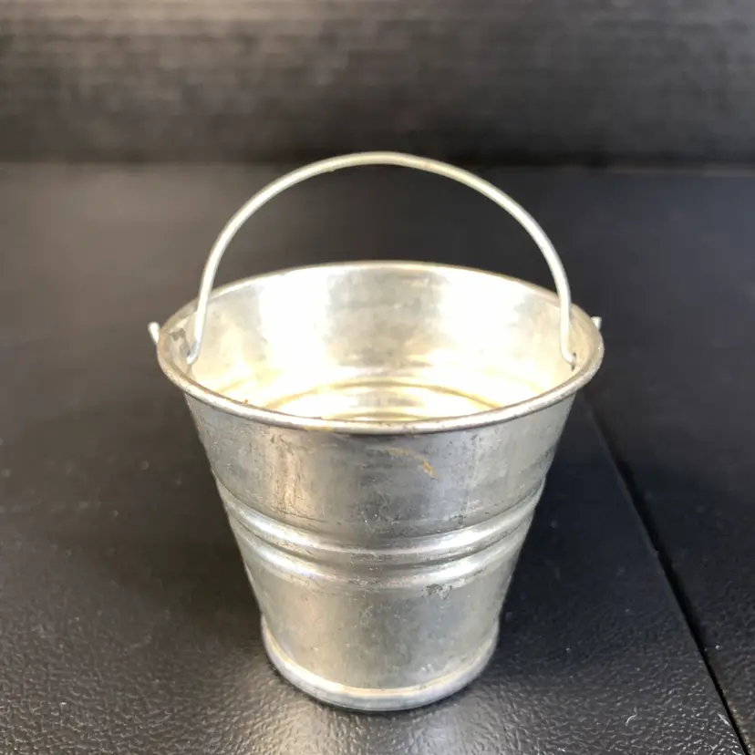 Miniature Metal Bucket