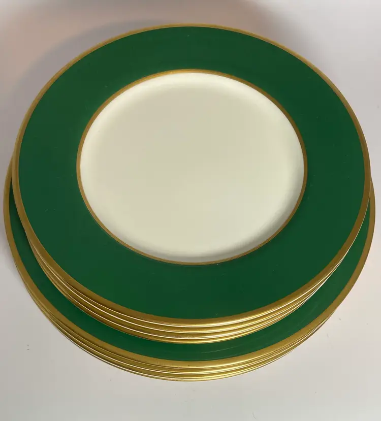 Mikasa Ming Green Bread & Salad Plates (4/ea) by Cathy Hardwick