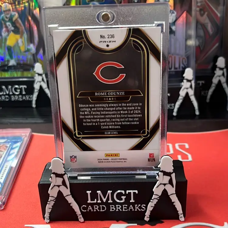 2024 Panini Select Rome Done Club Level Zebra Print