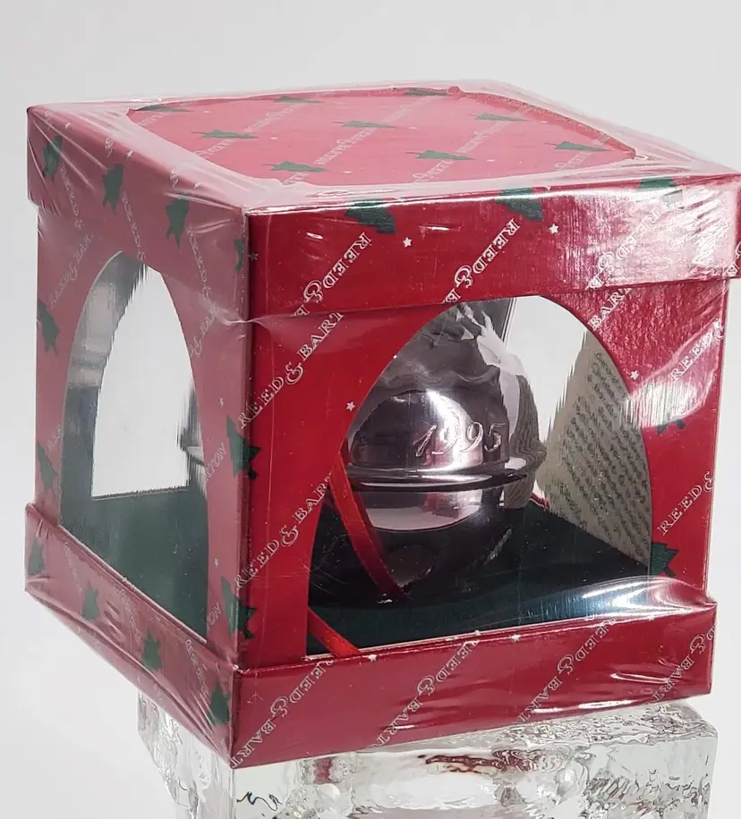 Silver Holly Bell 1995 Reed & Barton Unopened