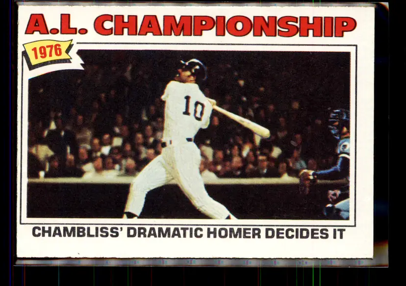 Chris Chambliss 1977 Topps #276 - (144) - New York Yankees