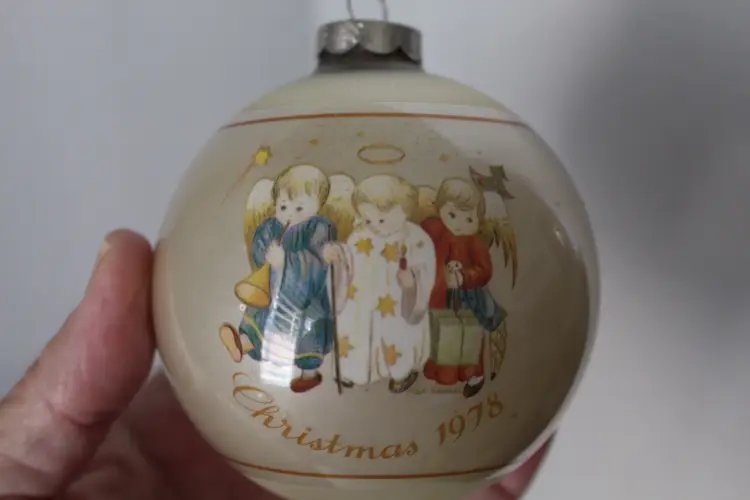 Schmid Heavenly Trio Ornament Sister Berta Hummel 3 Wise Men Xmas Angels 1978