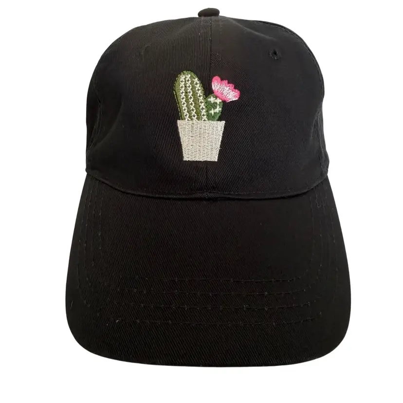 JPAK Cactus Baseball Cap Embroidered Cotton Dad Hat Unisex Adjustable Hat