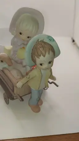 Very RARE 1984 Lefton 04586 Music Box TAKE ME HOME COUNTRY ROADS John Denver