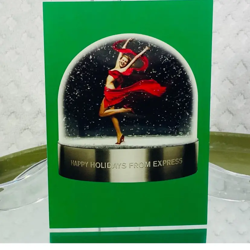 Vintage Christmas Postcard EXPRESS
WORLD BRAND shake up your holidays!
With the best NEW fashions and gifts anywhere in the world.
Only at Express.
