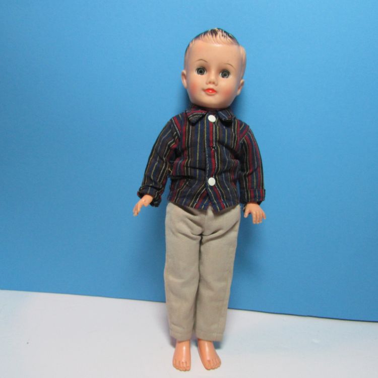 vintage Vogue Jeff Doll 10" sleepy eye boy doll 1950s