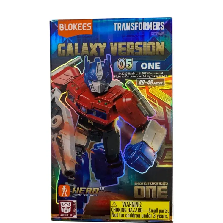 Transformers Mystery Blokees Box 40-48 Pieces